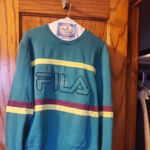 Fila crew neck sweatshirt